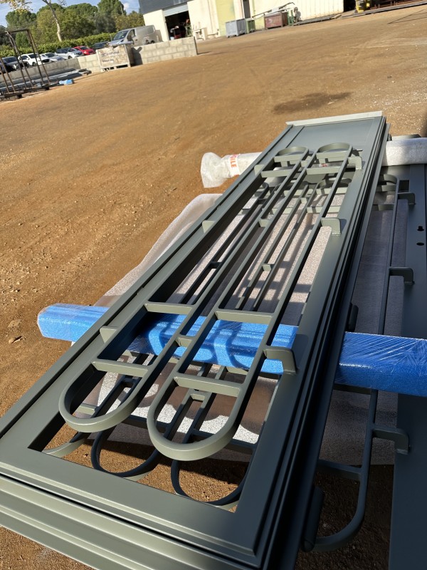 porte acier thermolaqué Milhaud 30 