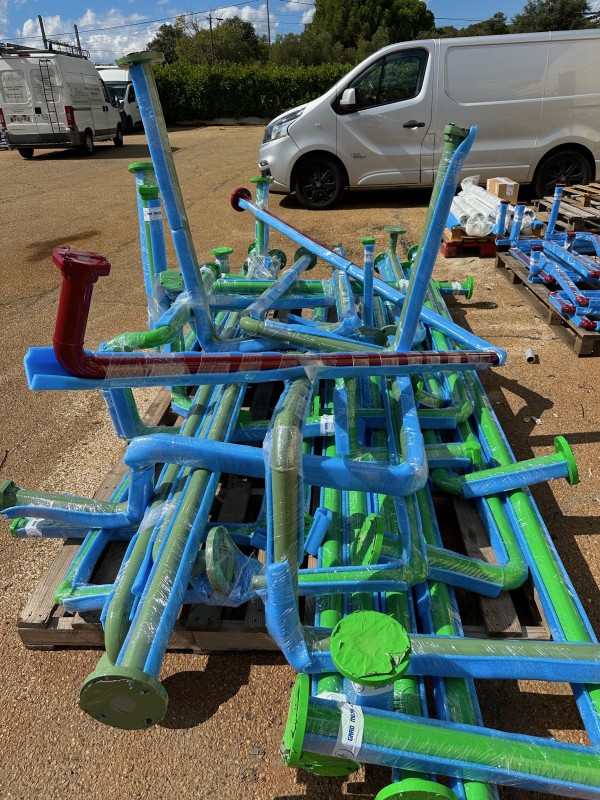 thermolaquage de conduite haut pression pour une machine outil .