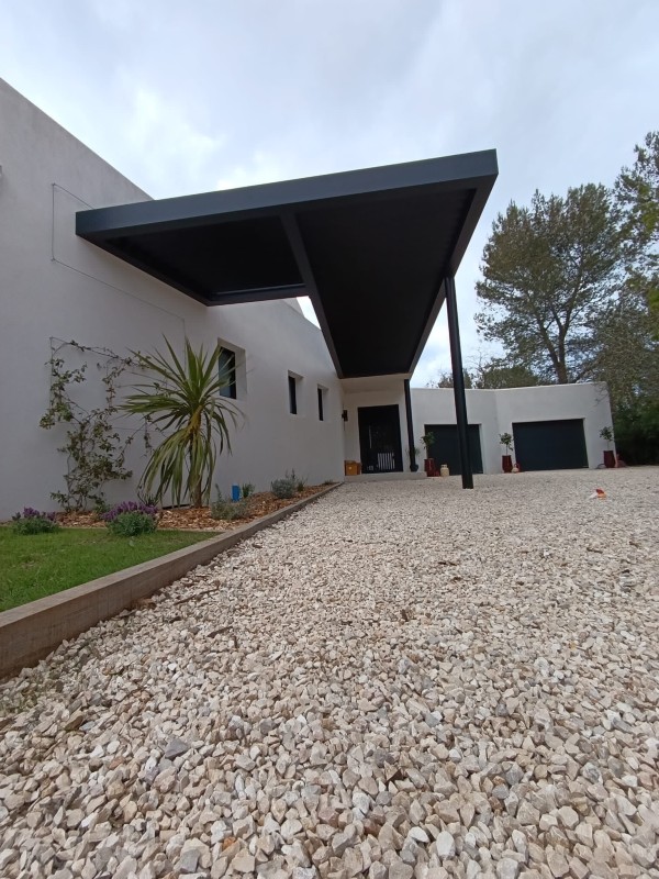 thermolaquage d ouvrages d un client ferronnier compagnon du devoir sur Nimes 