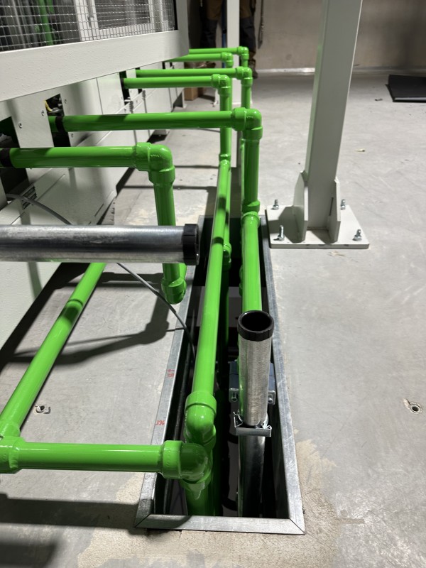 thermolaquage de conduite haut pression pour une machine outil .