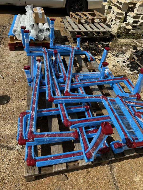 thermolaquage de conduite haut pression pour une machine outil .