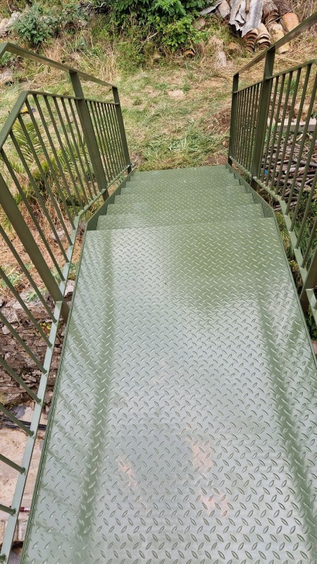 thermolaquage ral 6011 satin