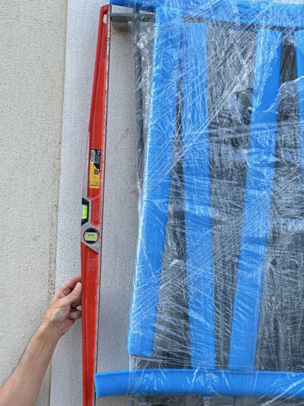 grille de défense style obambou RAL 7037 satiné