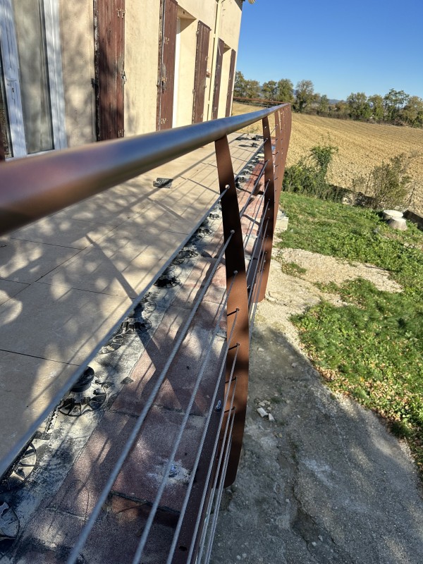 thermolaquage ral ROUILLE